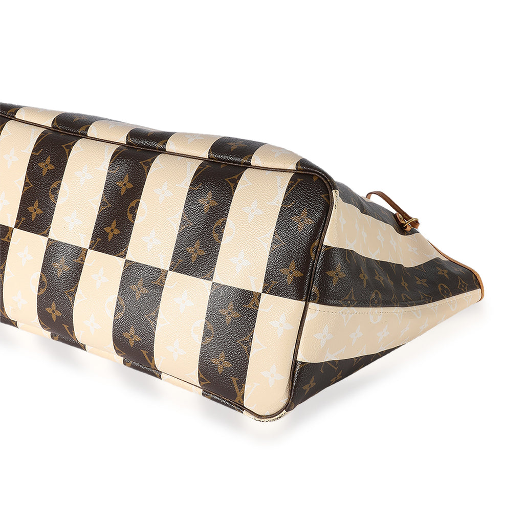 Louis Vuitton Louis Vuitton Monogram Canvas Rayures Neverfull GM