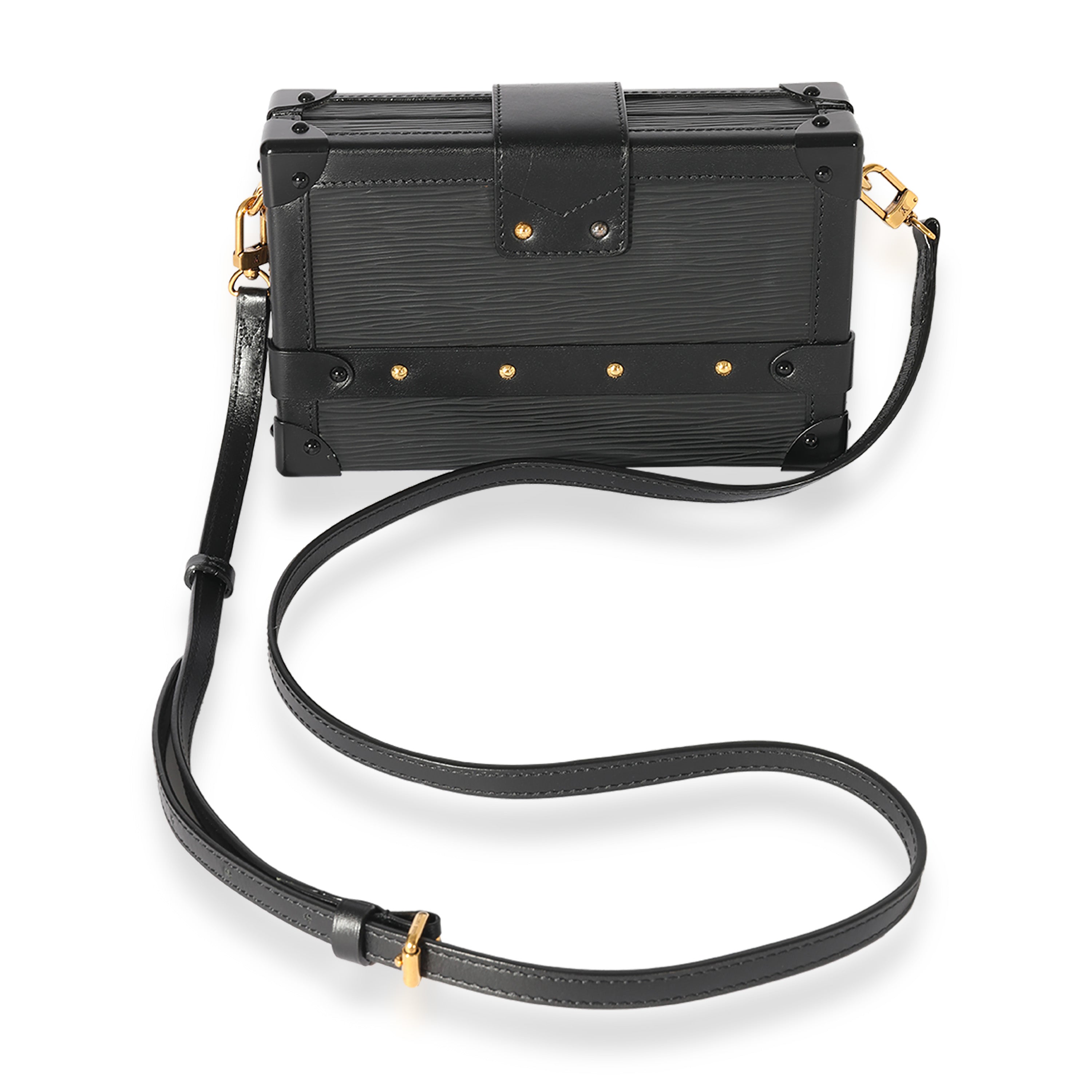 Louis Vuitton Louis Vuitton Black Epi Electric Petite Malle