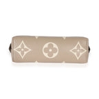 Louis Vuitton Louis Vuitton Cream Giant Monogram Pochette Cosmetique PM