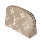 Louis Vuitton Louis Vuitton Cream Giant Monogram Pochette Cosmetique PM