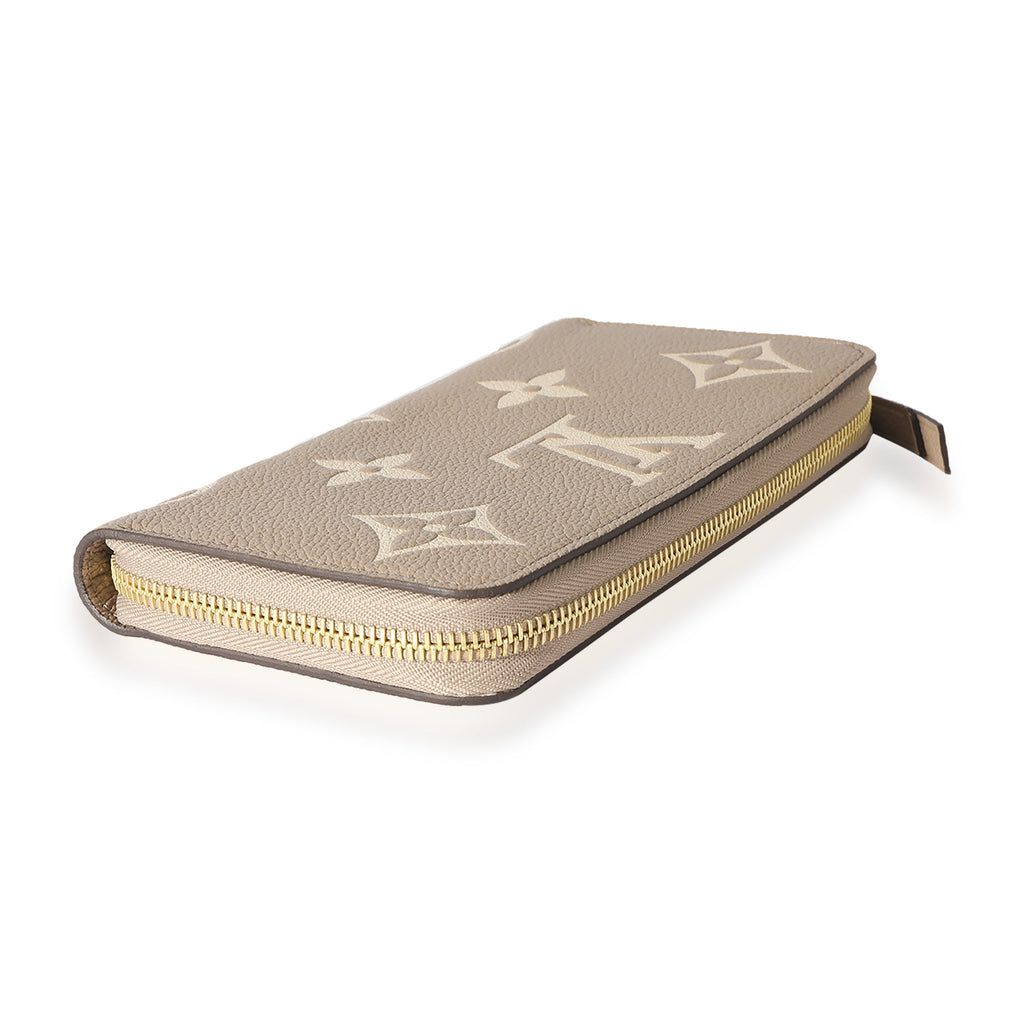 Louis Vuitton Louis Vuitton Cream Giant Monogram Zippy Wallet