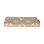 Louis Vuitton Louis Vuitton Cream Giant Monogram Zippy Wallet