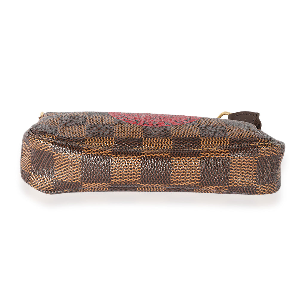 Louis Vuitton Louis Vuitton Damier Ebene Trunks & Bags Mini Pochette Accessoires