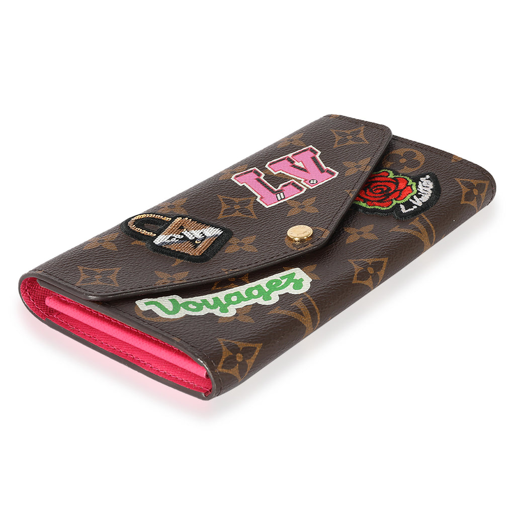Louis Vuitton Louis Vuitton Monogram Travel Stickers Sarah Wallet