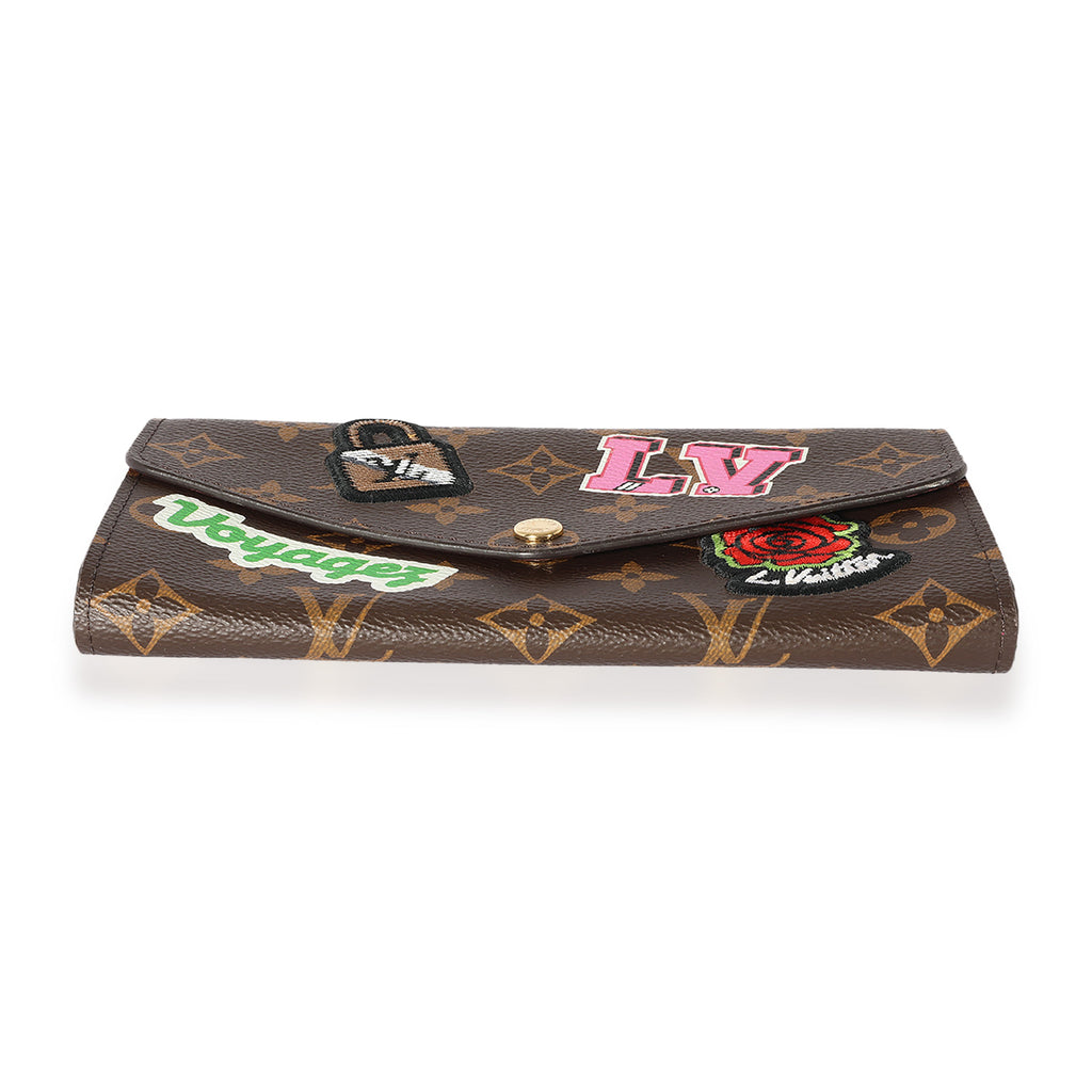 Louis Vuitton Louis Vuitton Monogram Travel Stickers Sarah Wallet