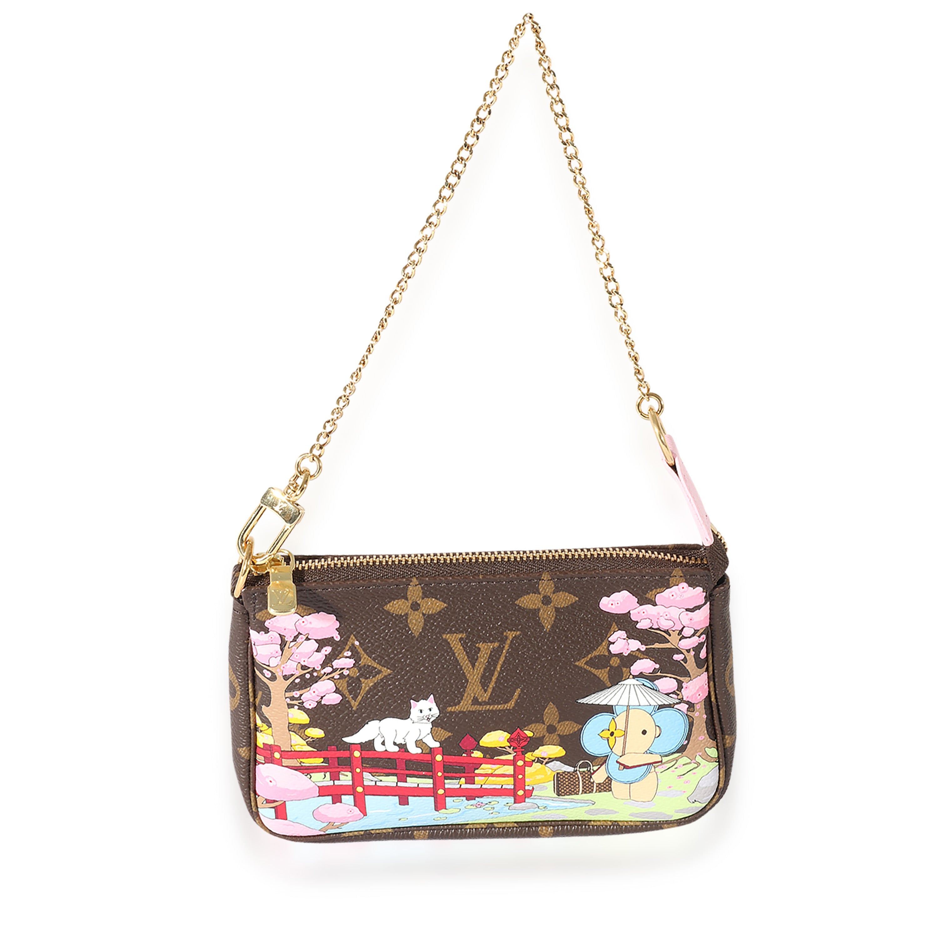 Louis Vuitton Louis Vuitton Monogram Japanese Garden Mini Pochette Accessories