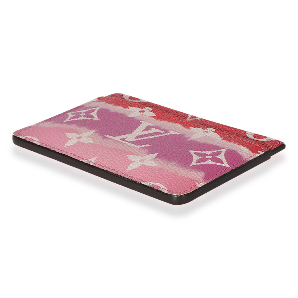 Louis Vuitton Louis Vuitton Rouge LV Escale Canvas Card Holder