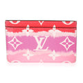 Louis Vuitton Louis Vuitton Rouge LV Escale Canvas Card Holder