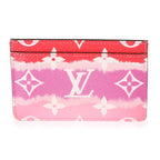 Louis Vuitton Louis Vuitton Rouge LV Escale Canvas Card Holder