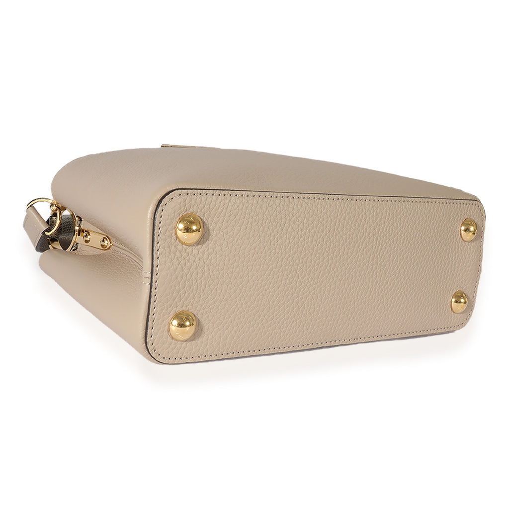Louis Vuitton Louis Vuitton Galet Taurillon & Ayers Capucines BB