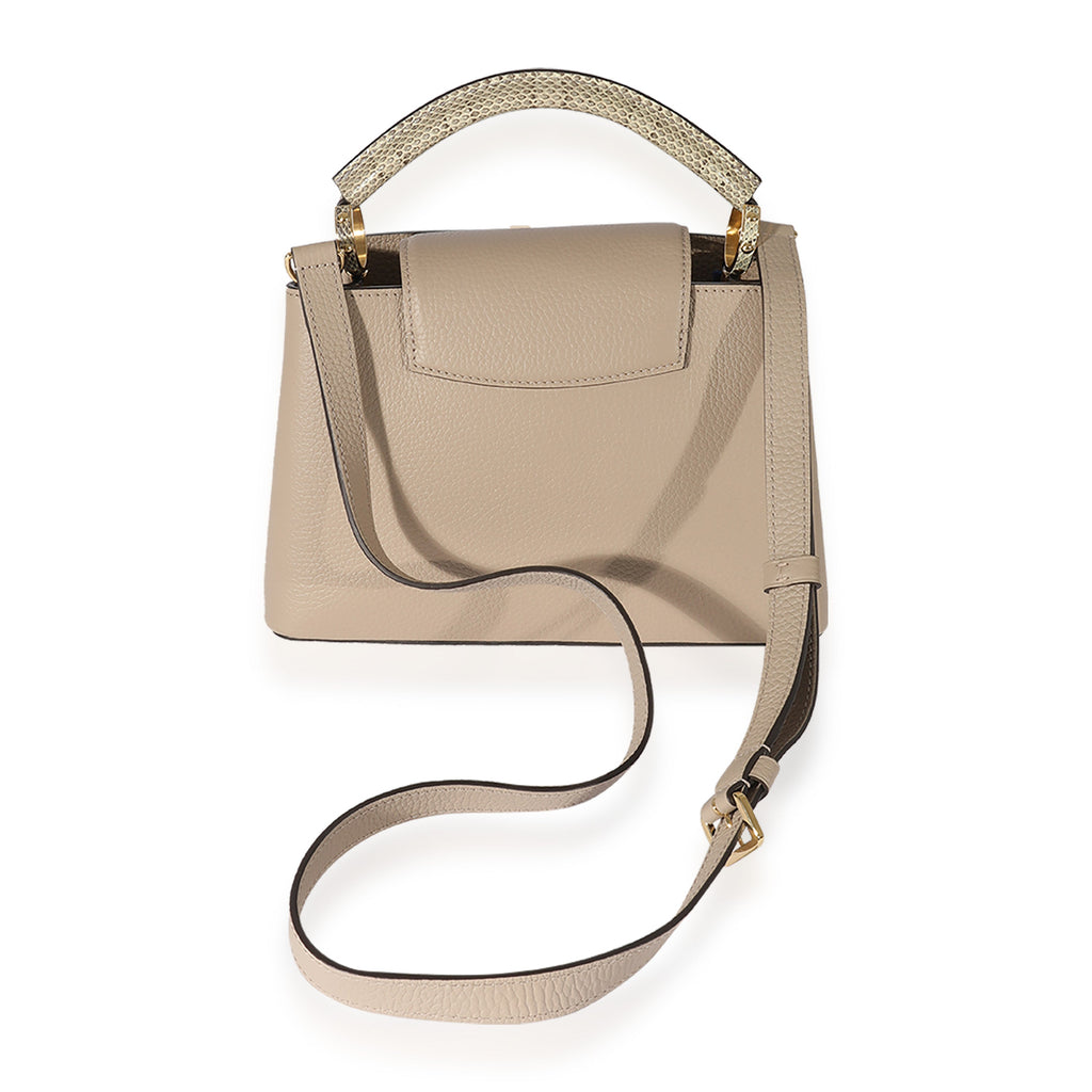Louis Vuitton Louis Vuitton Galet Taurillon & Ayers Capucines BB