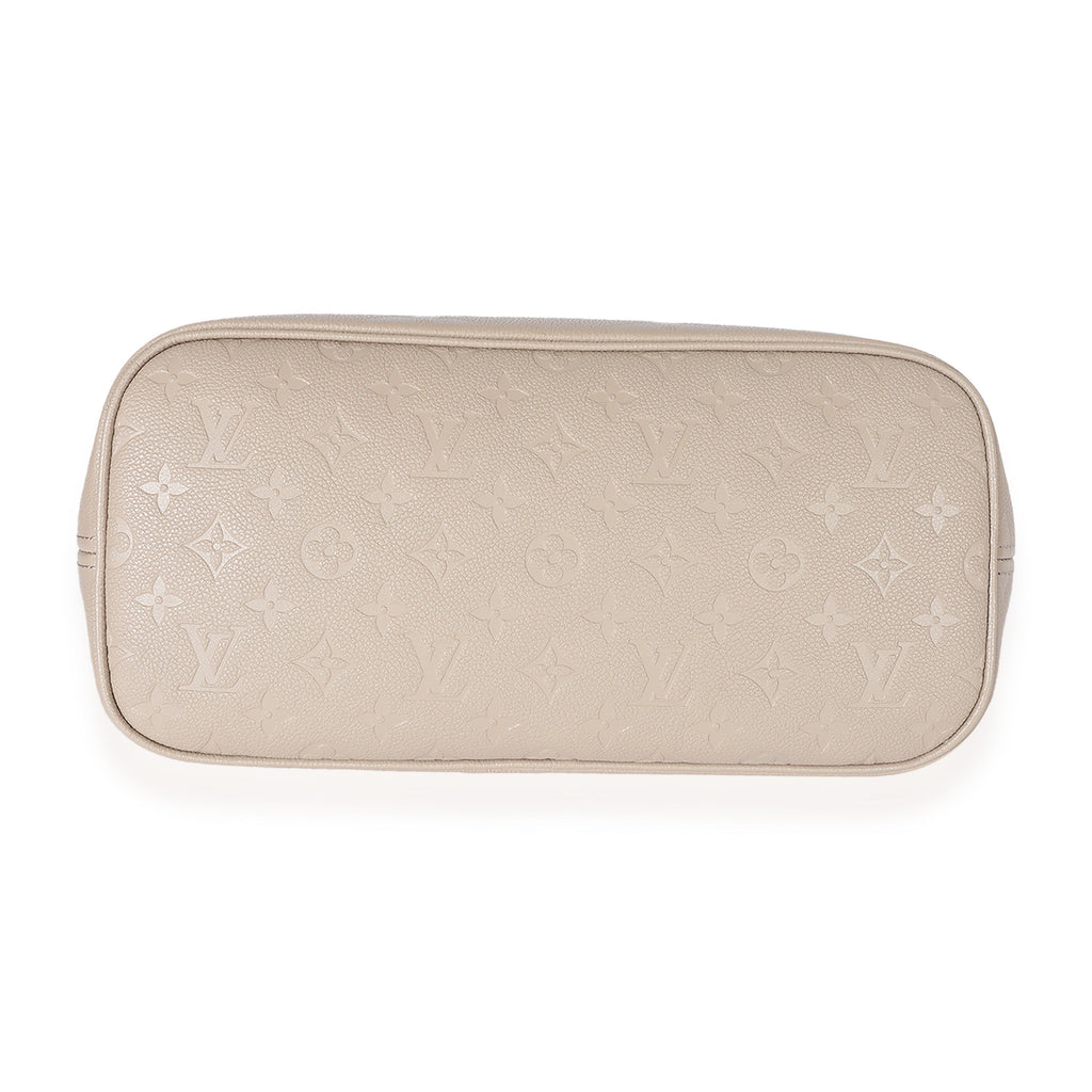 Louis Vuitton Louis Vuitton Tourterelle Monogram Empreinte Giant Neverfull MM