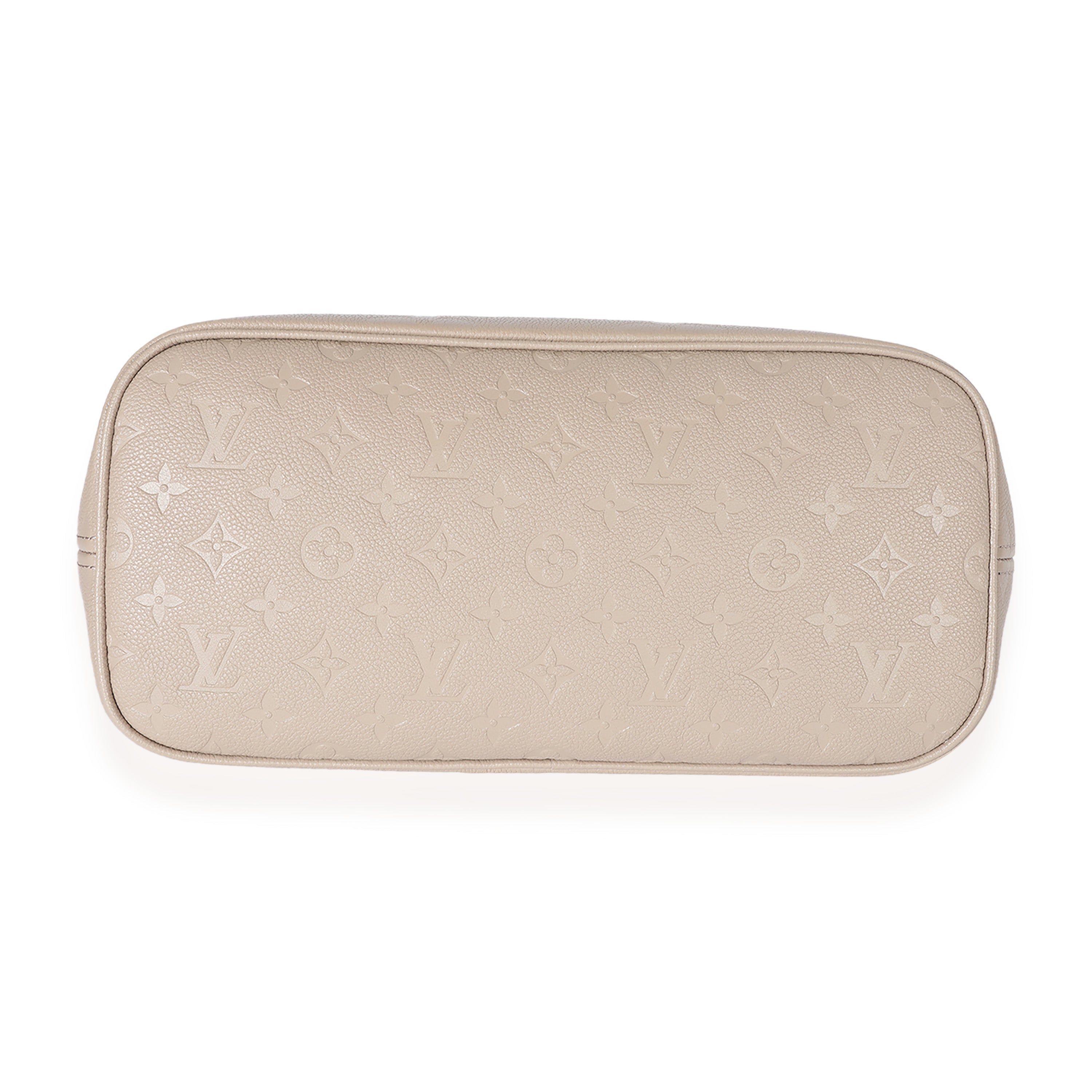 Louis Vuitton Louis Vuitton Tourterelle Monogram Empreinte Giant Neverfull MM