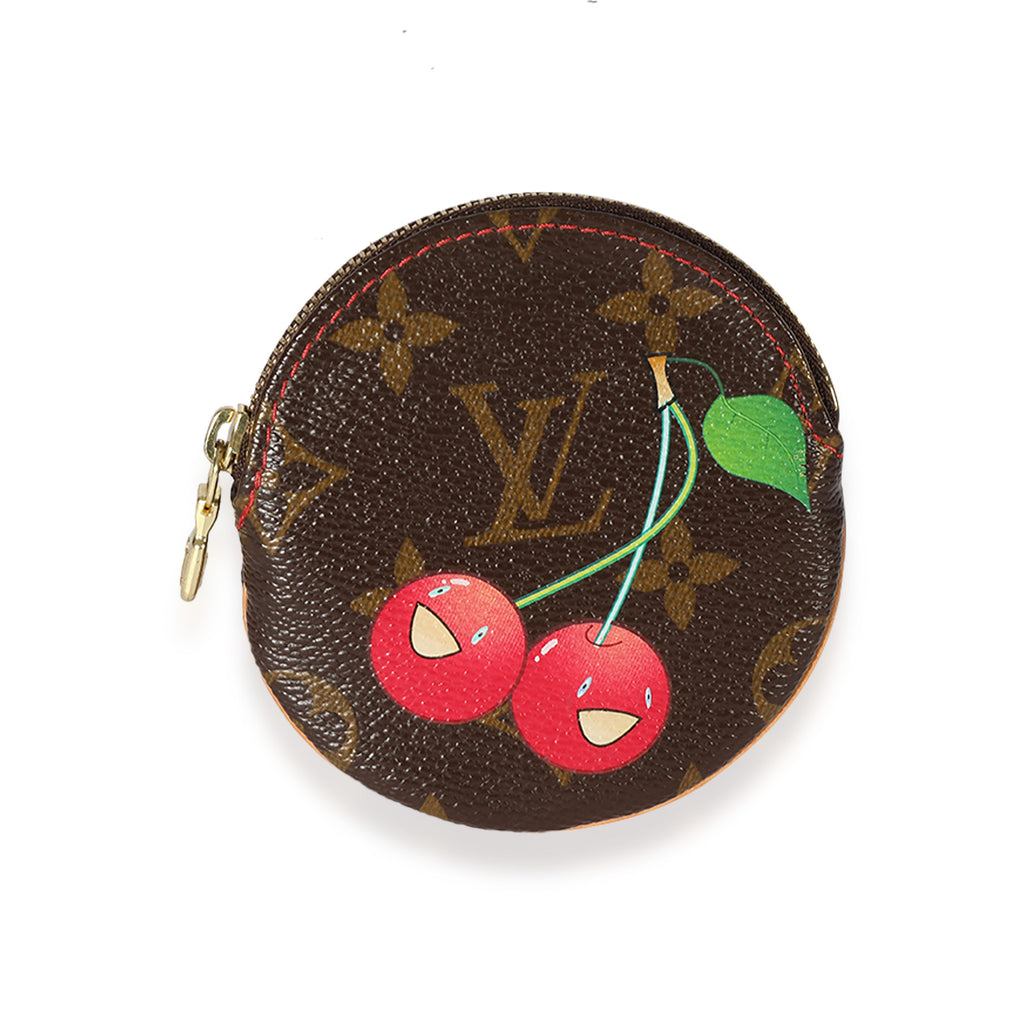 Louis Vuitton Louis Vuitton Monogram Canvas Cerises Round Coin Purse
