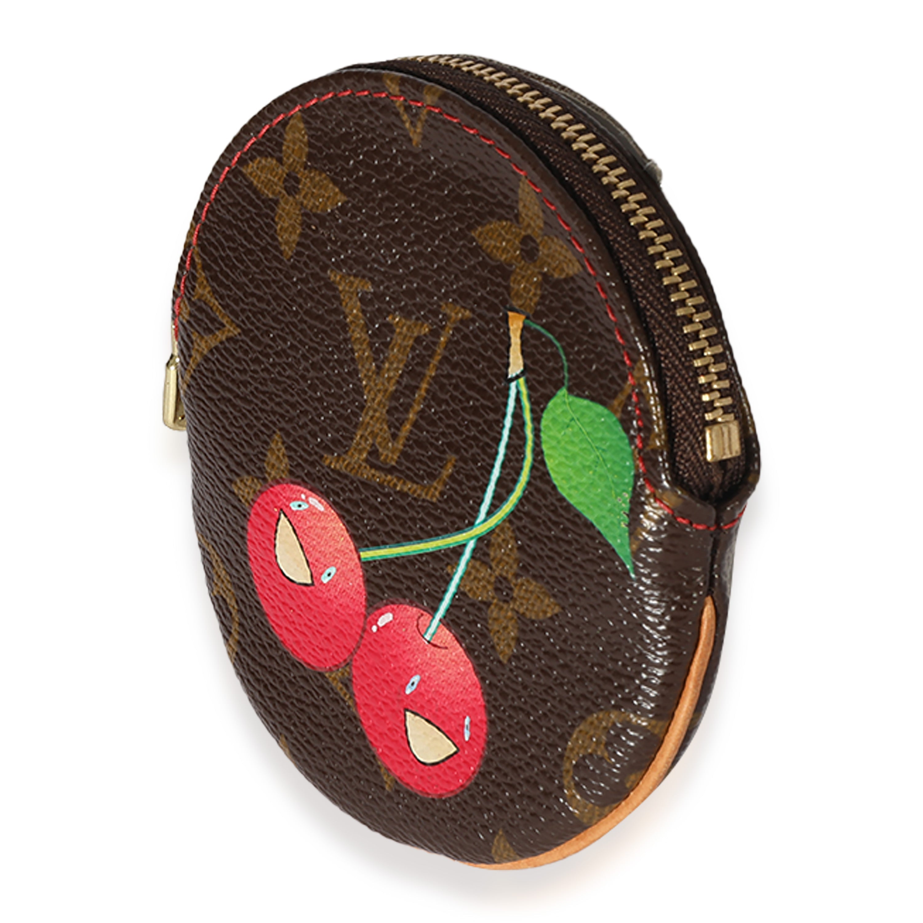 Louis Vuitton Louis Vuitton Monogram Canvas Cerises Round Coin Purse