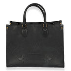 Louis Vuitton Louis Vuitton Black Empreinte Monogram Giant Onthego MM