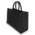 Louis Vuitton Louis Vuitton Black Empreinte Monogram Giant Onthego MM