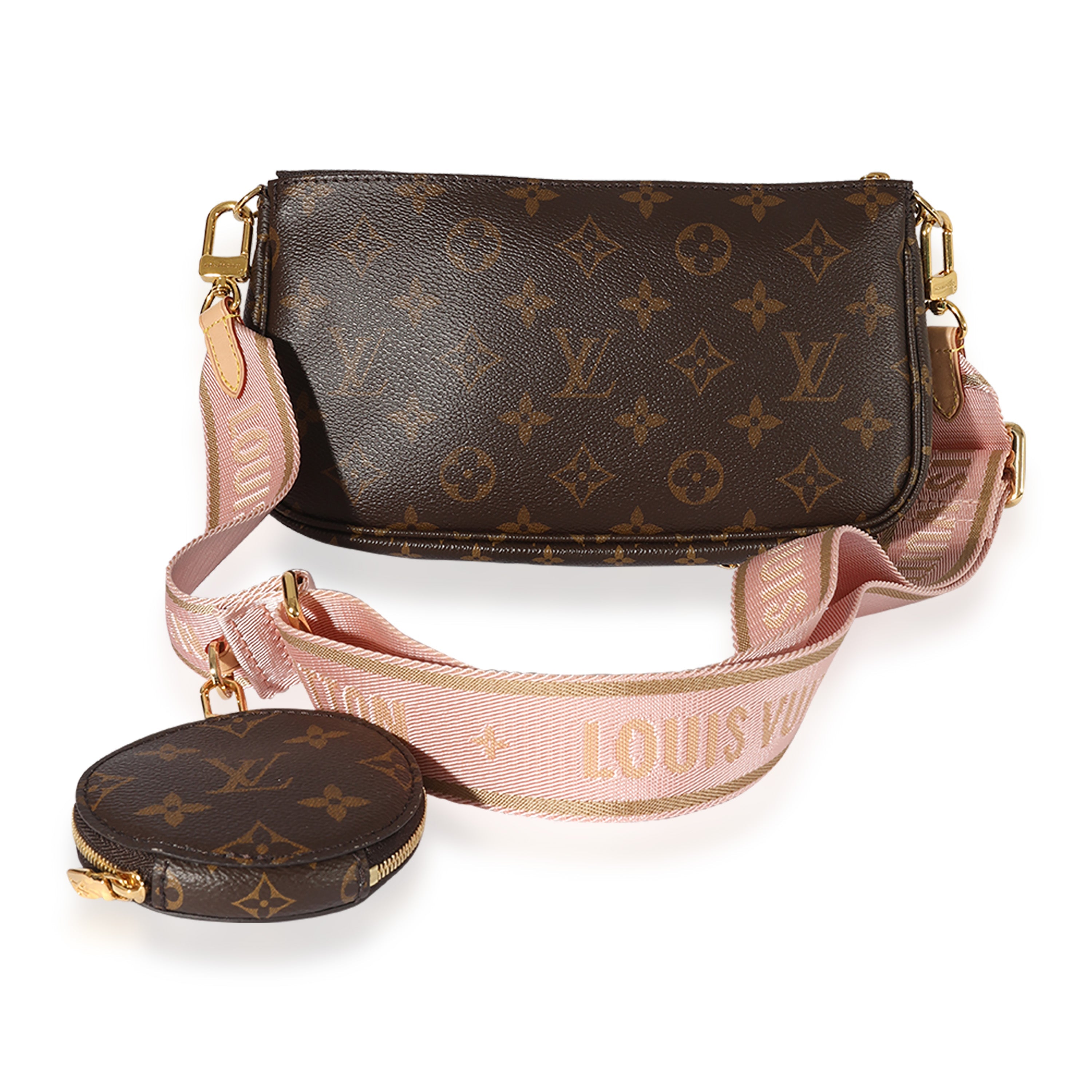 Louis Vuitton Louis Vuitton Rose Clair Monogram Multi Pochette