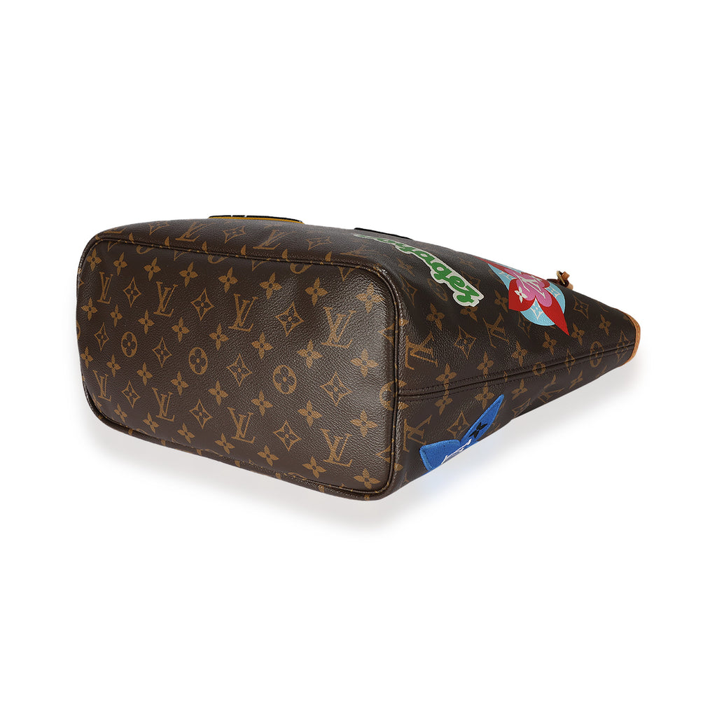Louis Vuitton Louis Vuitton Monogram Travel Stickers Neverfull MM