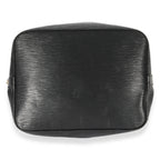 Louis Vuitton Louis Vuitton Vintage Black Leather Epi Noe