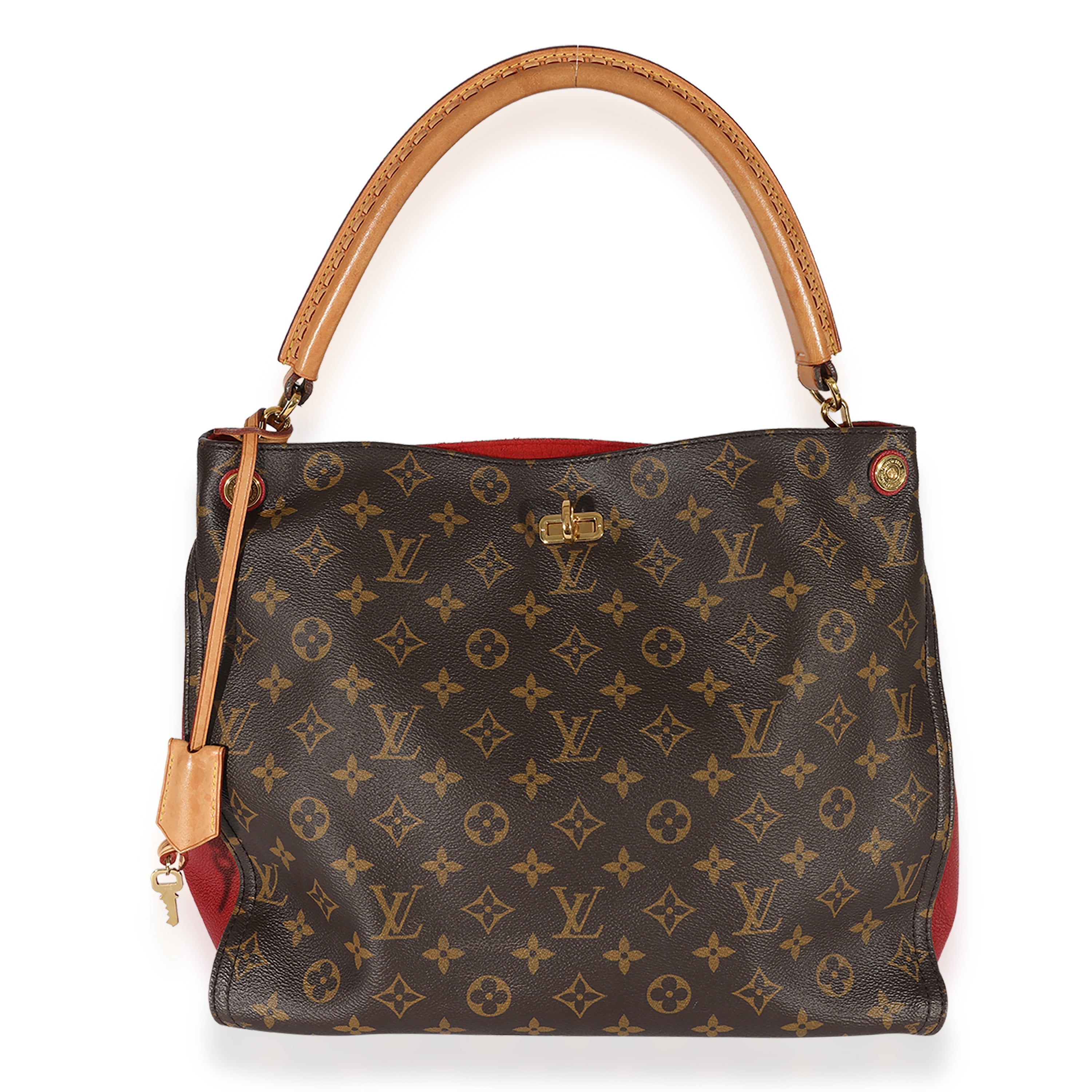 Louis Vuitton Louis Vuitton Monogram Canvas Gaia Hobo