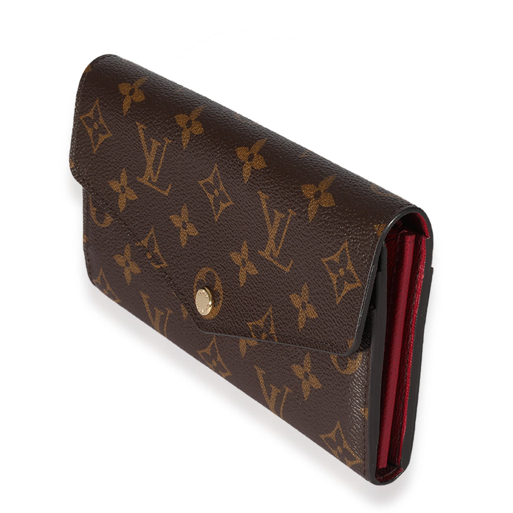 Louis Vuitton Louis Vuitton Monogram Canvas Sarah Wallet
