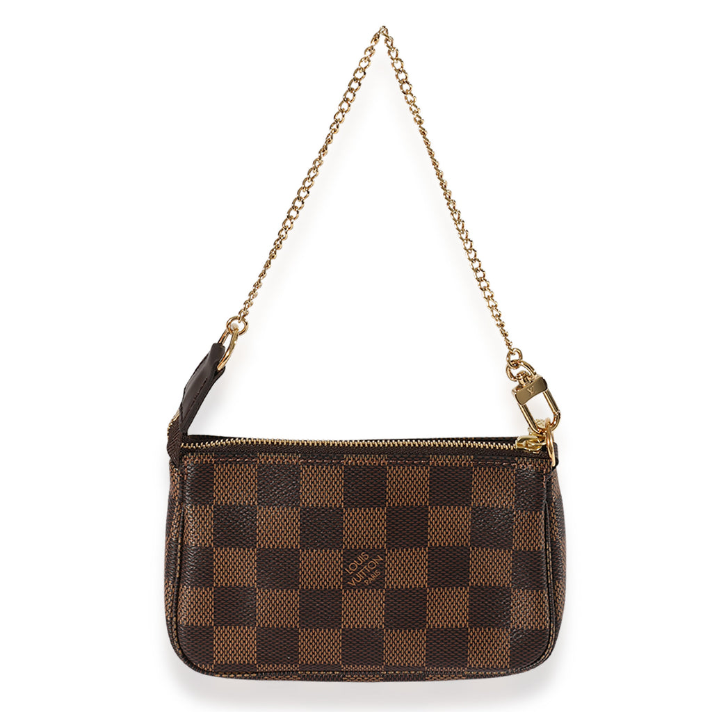 Louis Vuitton Louis Vuitton Damier Ebene Mini Pochette Accessories