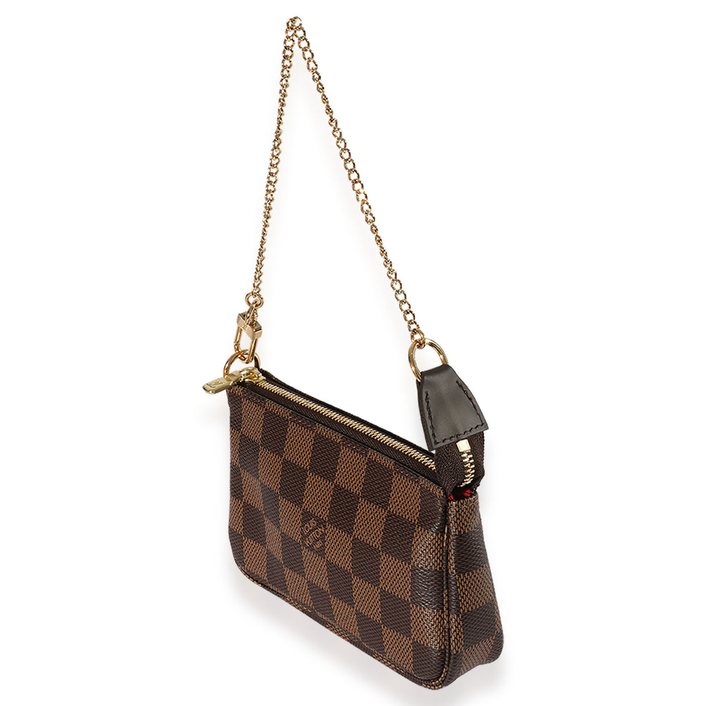 Louis Vuitton Louis Vuitton Damier Ebene Mini Pochette Accessories