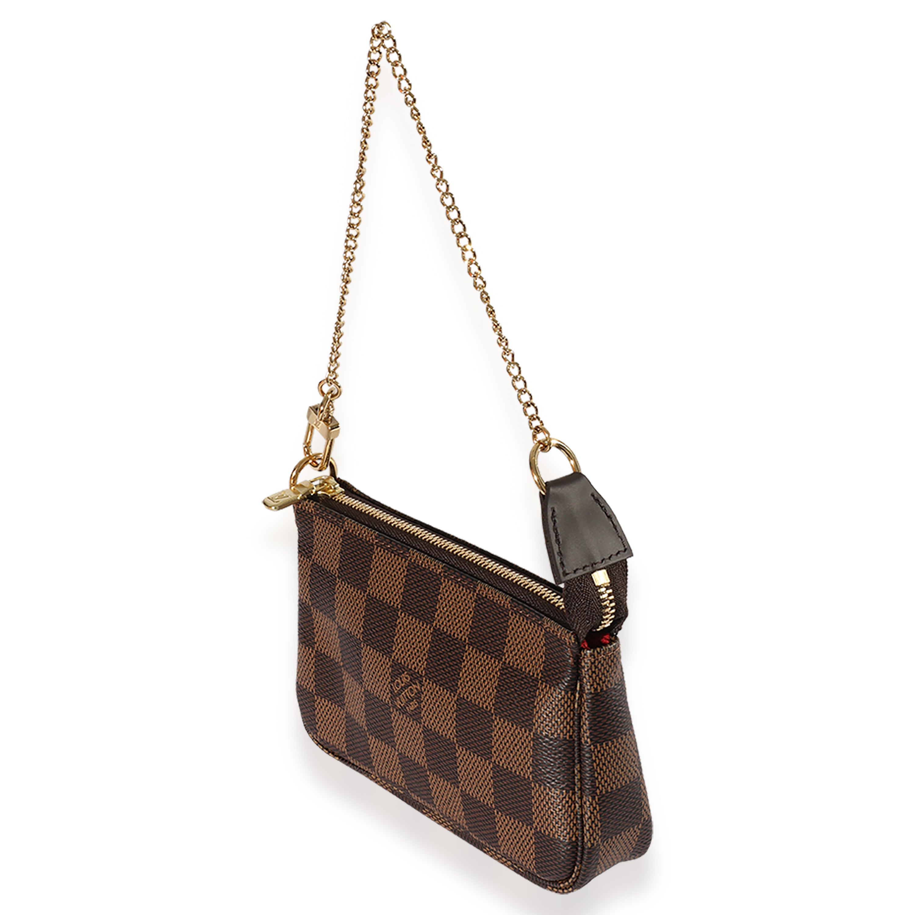 Louis Vuitton Louis Vuitton Damier Ebene Mini Pochette Accessories