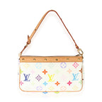 Louis Vuitton Louis Vuitton White Monogram Multicolore Pochette