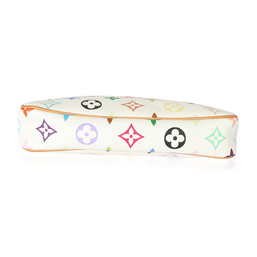 Louis Vuitton Louis Vuitton White Monogram Multicolore Pochette