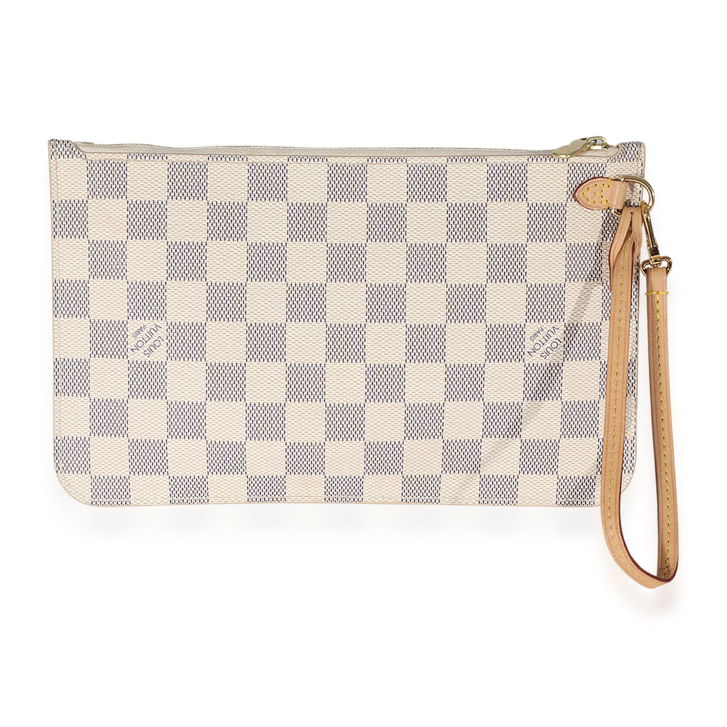 Louis Vuitton Louis Vuitton Damier Azur Neverfull Pochette
