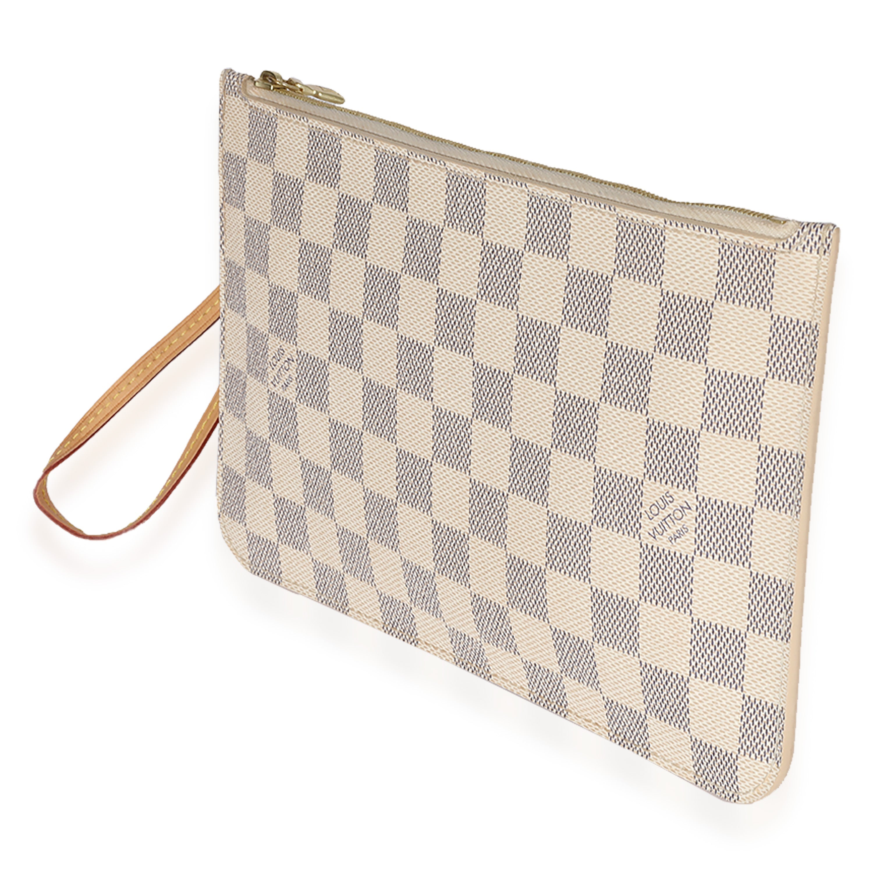 Louis Vuitton Louis Vuitton Damier Azur Neverfull Pochette