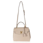 Louis Vuitton Louis Vuitton Greige Soft Calfskin Lockme Ever MM