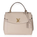 Louis Vuitton Louis Vuitton Greige Soft Calfskin Lockme Ever MM