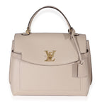 Louis Vuitton Louis Vuitton Greige Soft Calfskin Lockme Ever MM