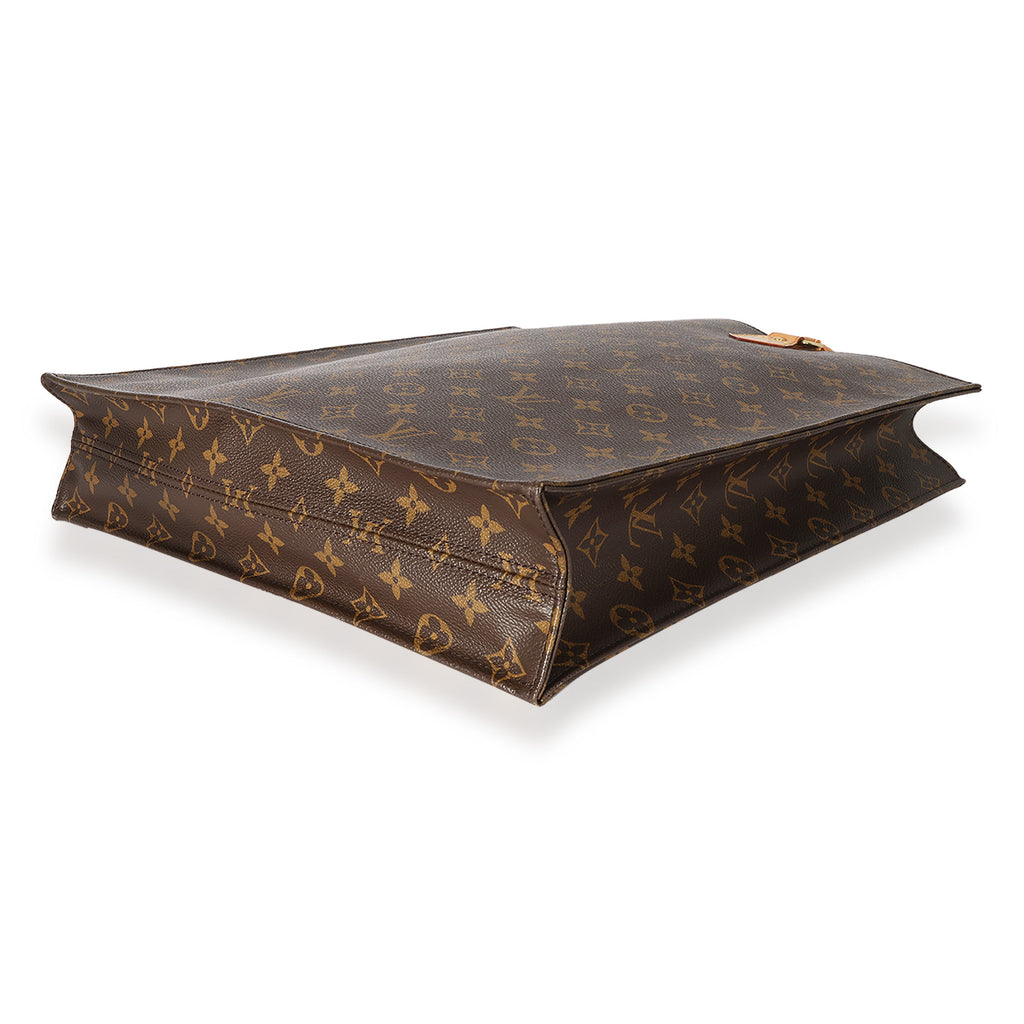 Louis Vuitton Louis Vuitton Canvas Monogram Sac Plat