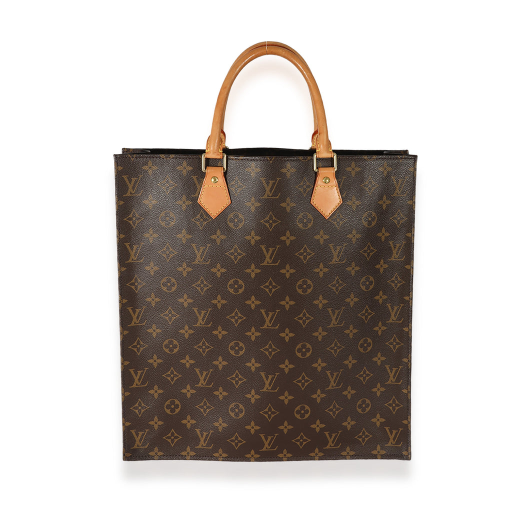 Louis Vuitton Louis Vuitton Canvas Monogram Sac Plat