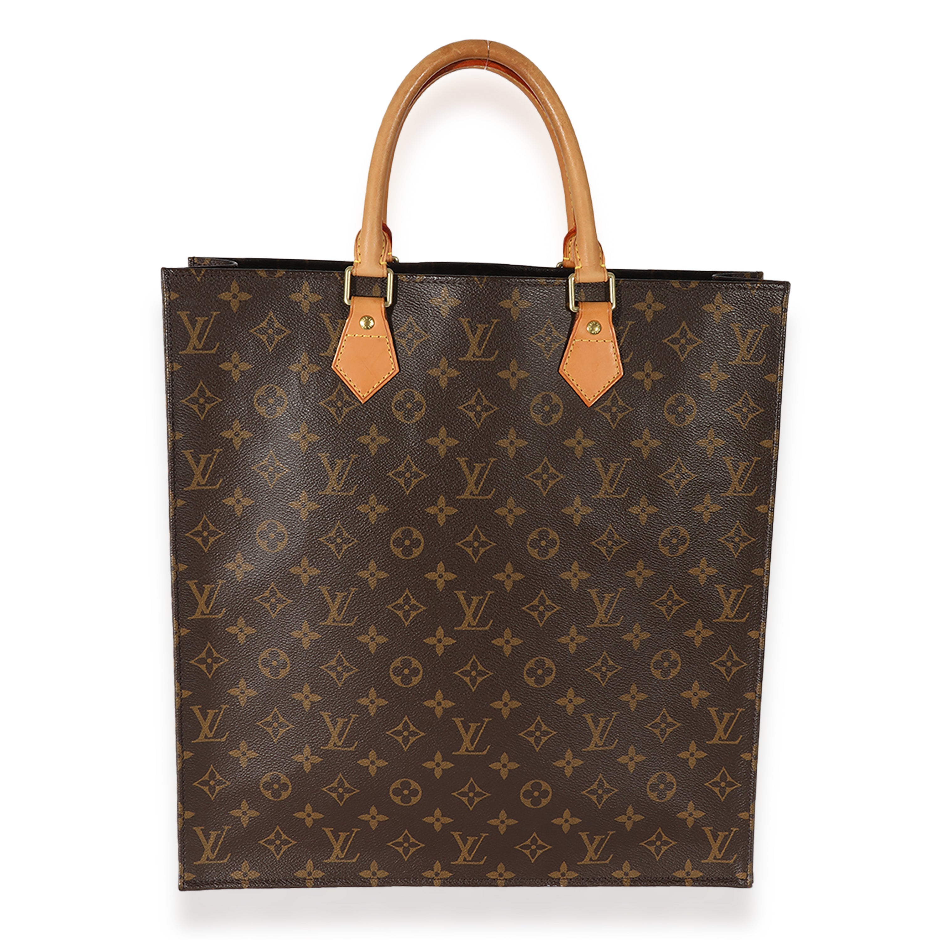 Louis Vuitton Louis Vuitton Canvas Monogram Sac Plat