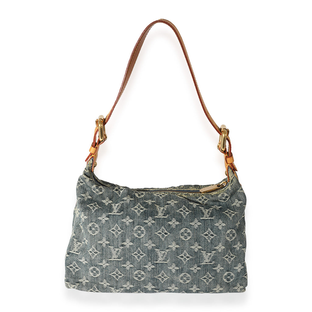 Louis Vuitton Louis Vuitton Blue Monogram Denim Baggy PM