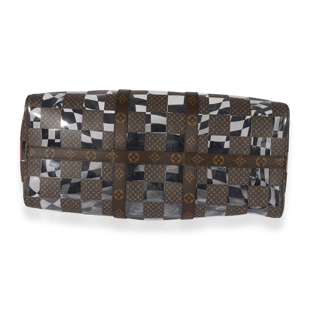 Louis Vuitton Monogram Chess Keepall Bandouliere 50