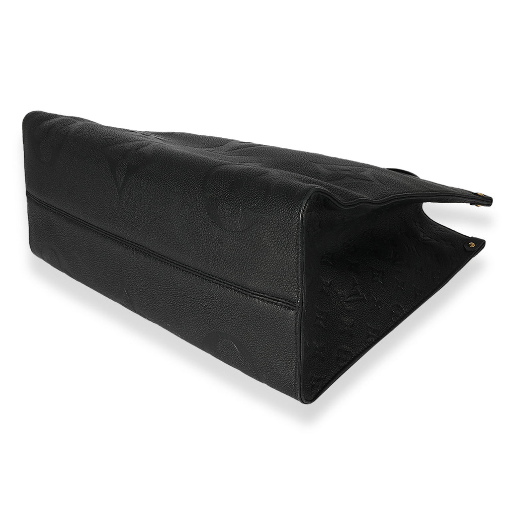 Louis Vuitton Louis Vuitton Black Empreinte Onthego GM