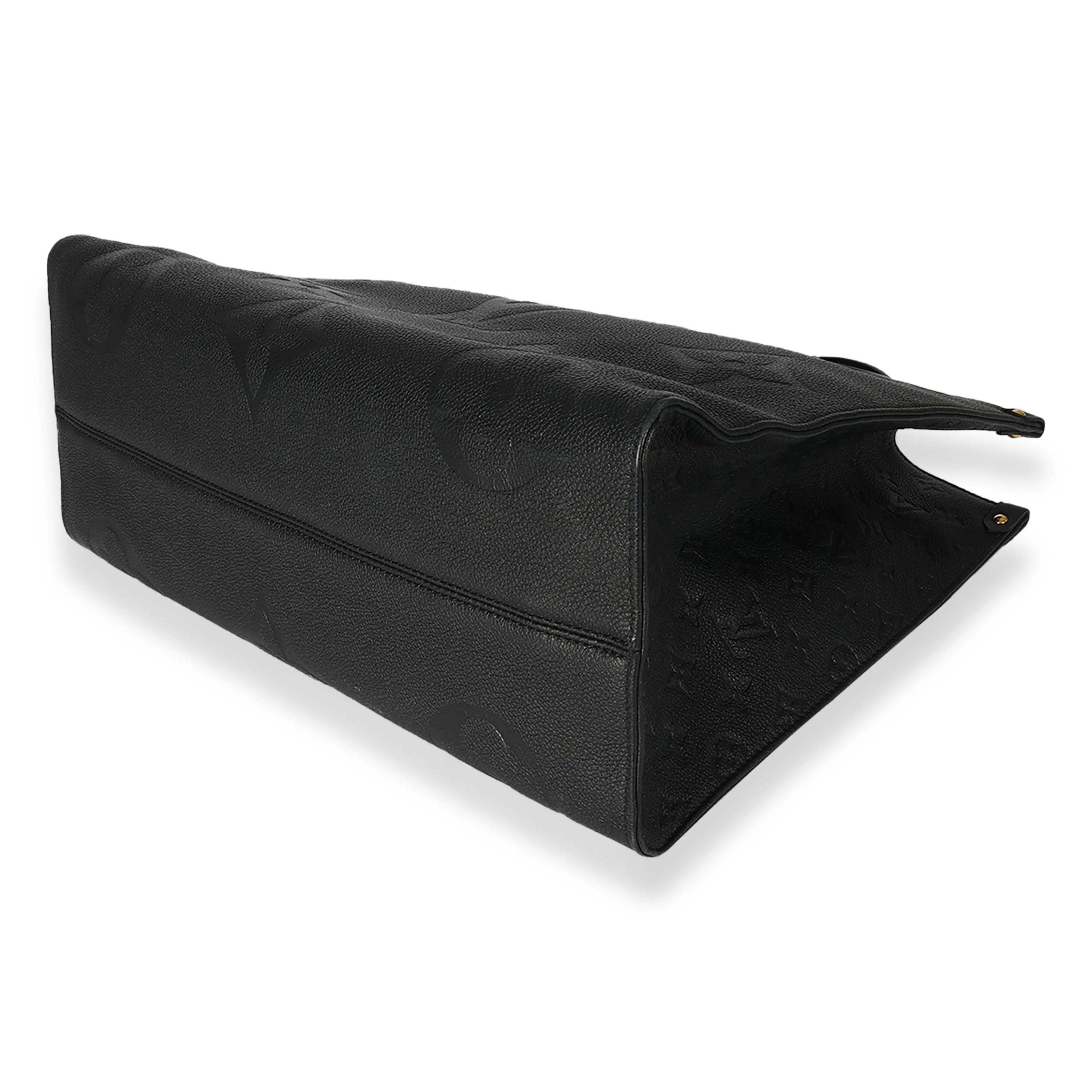 Louis Vuitton Louis Vuitton Black Empreinte Onthego GM