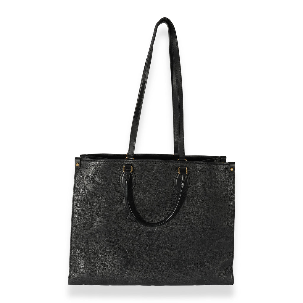 Louis Vuitton Louis Vuitton Black Empreinte Onthego GM