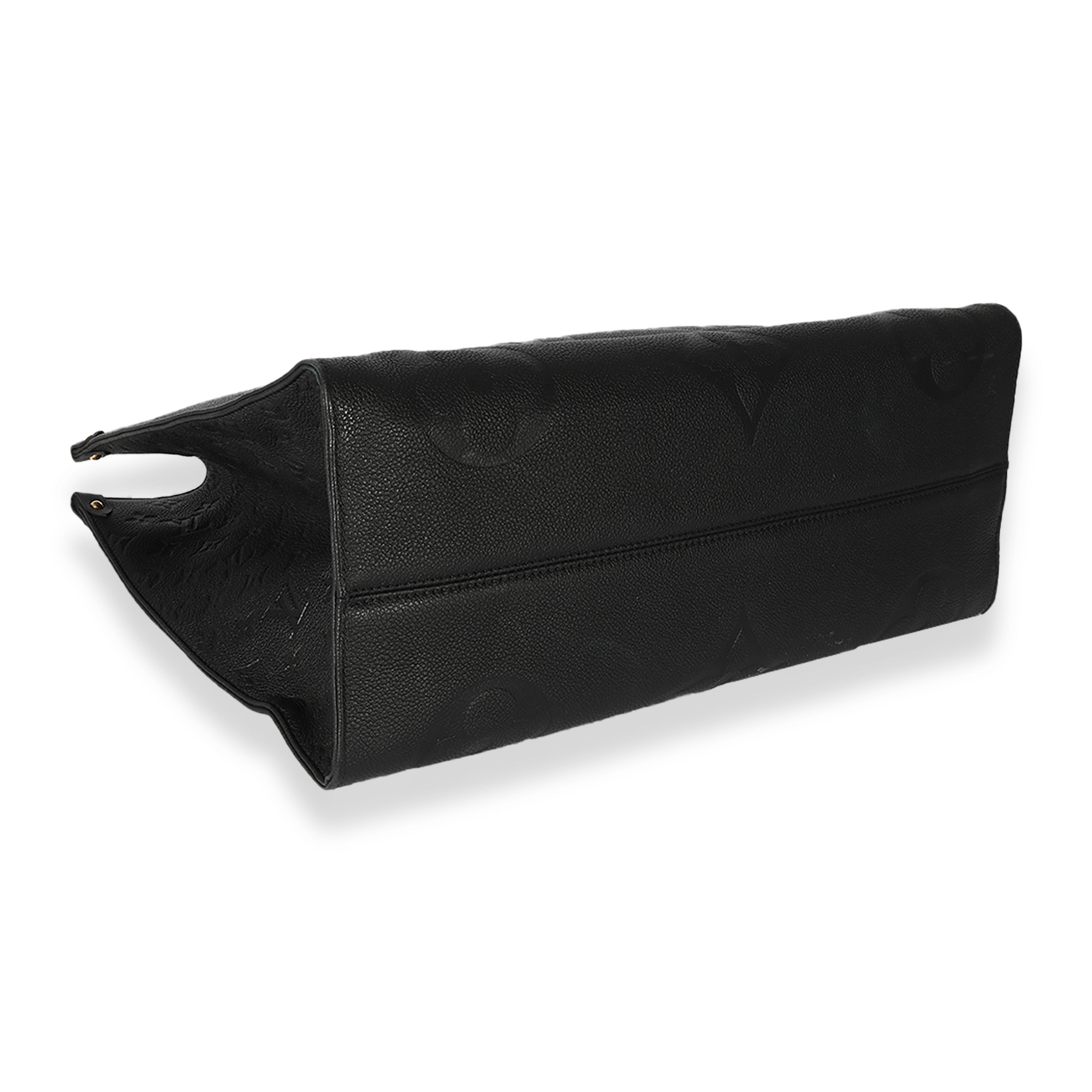 Louis Vuitton Louis Vuitton Black Empreinte Onthego GM