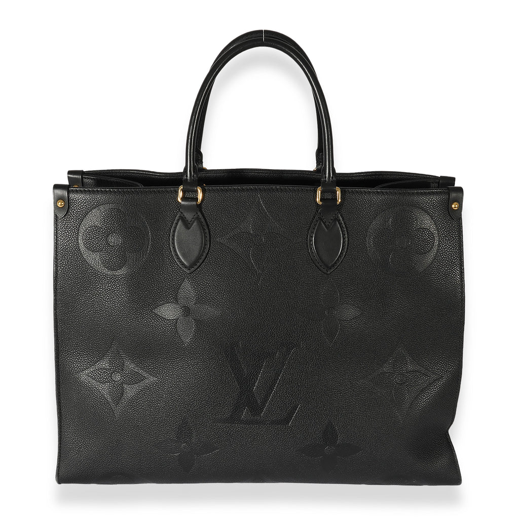 Louis Vuitton Louis Vuitton Black Empreinte Onthego GM