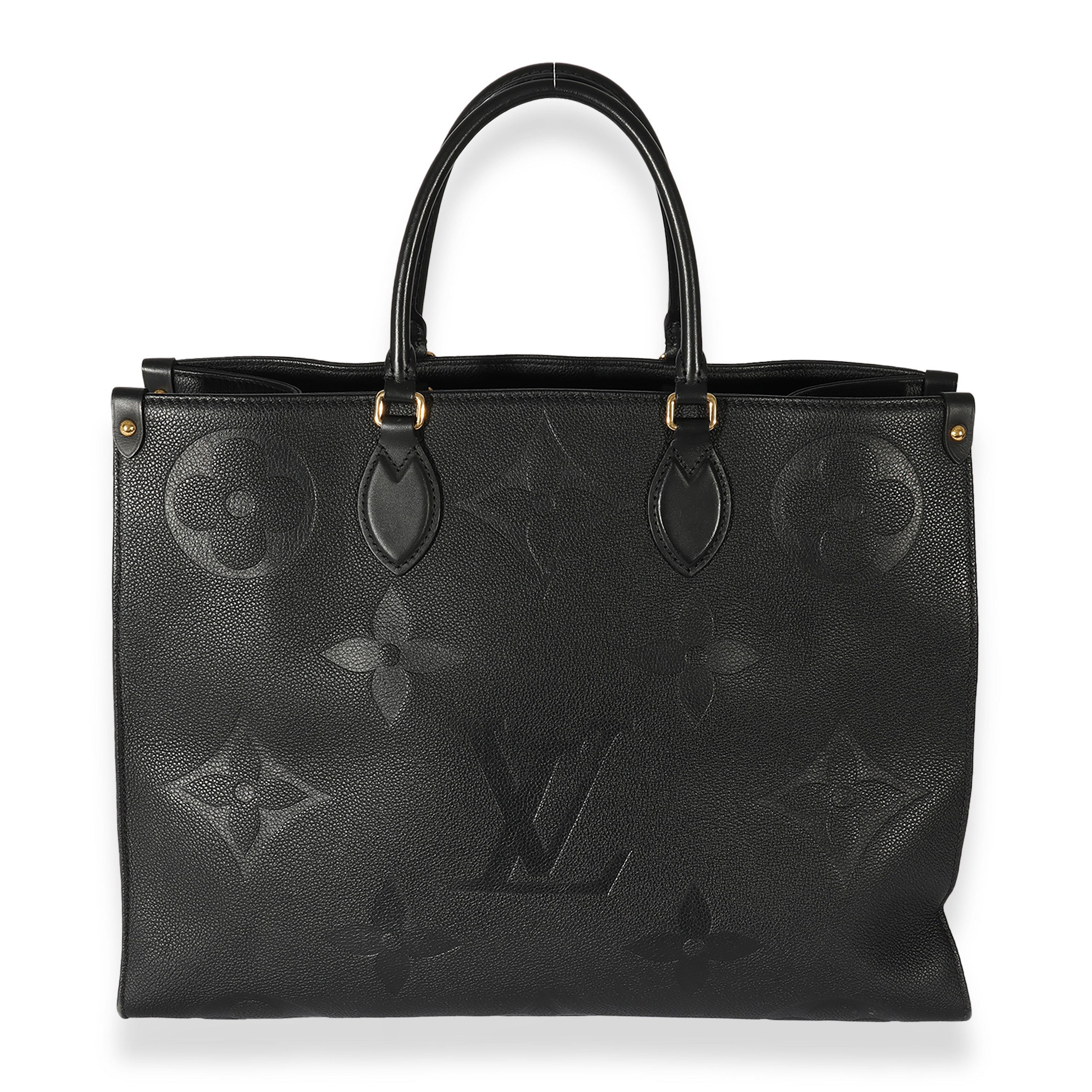 Louis Vuitton Louis Vuitton Black Empreinte Onthego GM