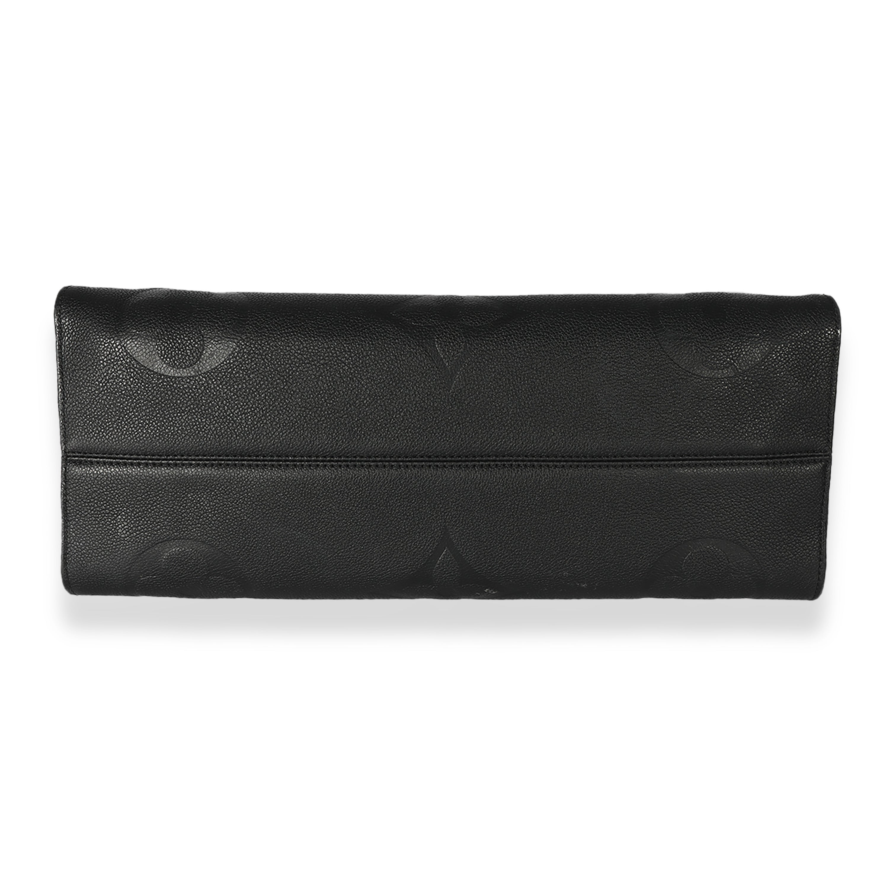 Louis Vuitton Louis Vuitton Black Empreinte Onthego GM