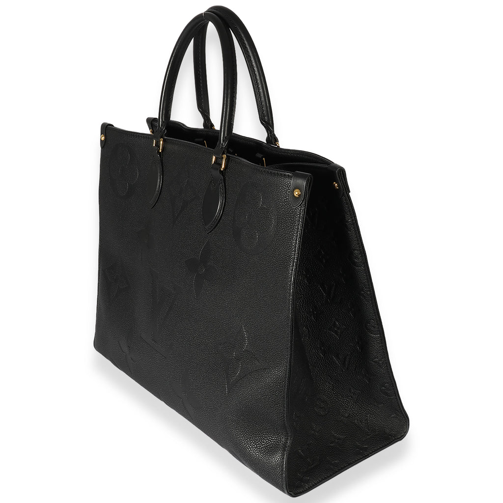 Louis Vuitton Louis Vuitton Black Empreinte Onthego GM