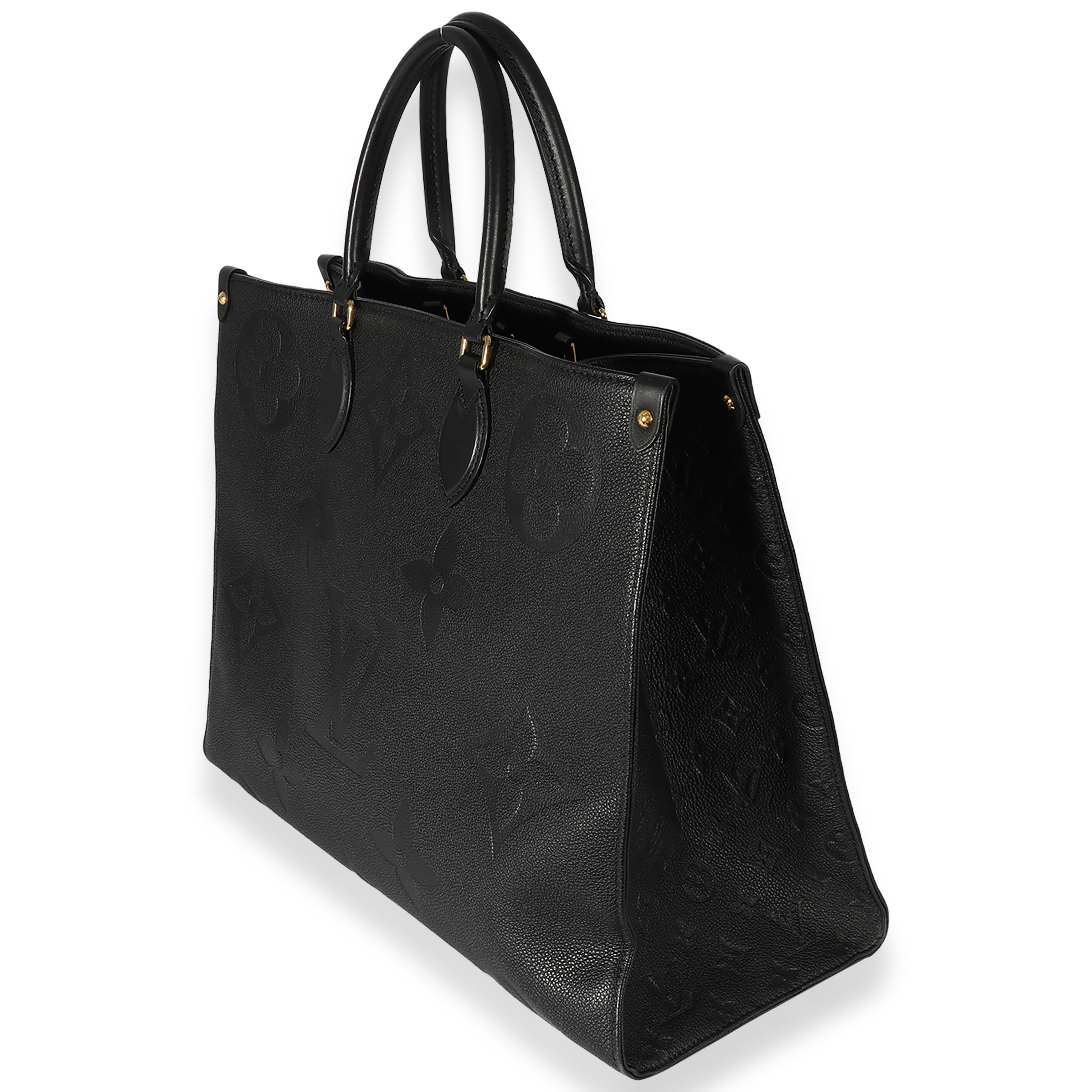 Louis Vuitton Louis Vuitton Black Empreinte Onthego GM